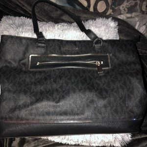 Large Leather MICHAEL KORS Shoulder Bag